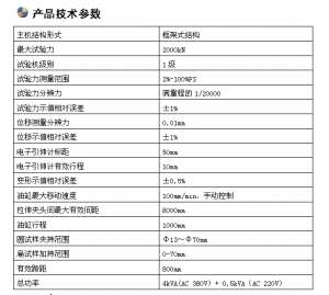 200噸微機(jī)屏顯臥式拉力試驗機(jī)